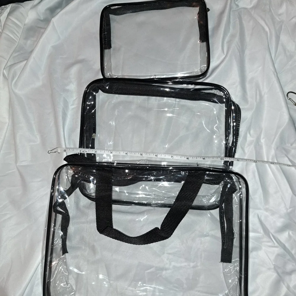 SET of 3 Clear Stadium or Work approved